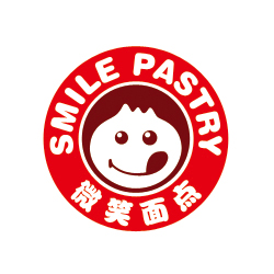 创意共和LOGO设计案例：布里斯班微笑面点品牌LOGO设计（餐饮LOGO设计）