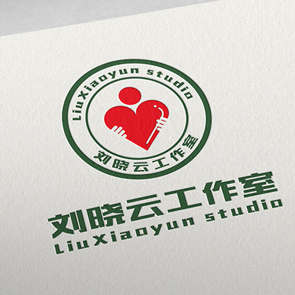 创意共和LOGO设计案例：刘晓云工作室LOGO设计